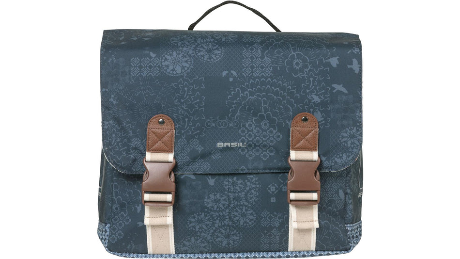 Basil Bohème Mik Hinterradtasche indigo blau 35 L
