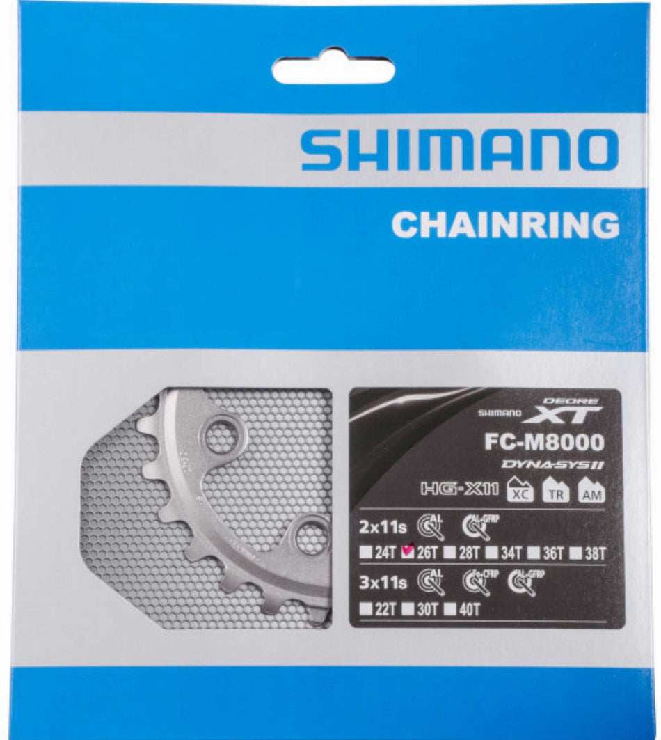 Shimano Deore XT FC-M8000 Kettenblatt 2-fach