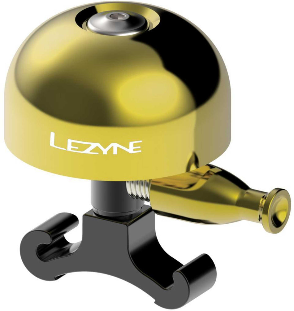 Lezyne Classic Brass Klingel Messing poliert