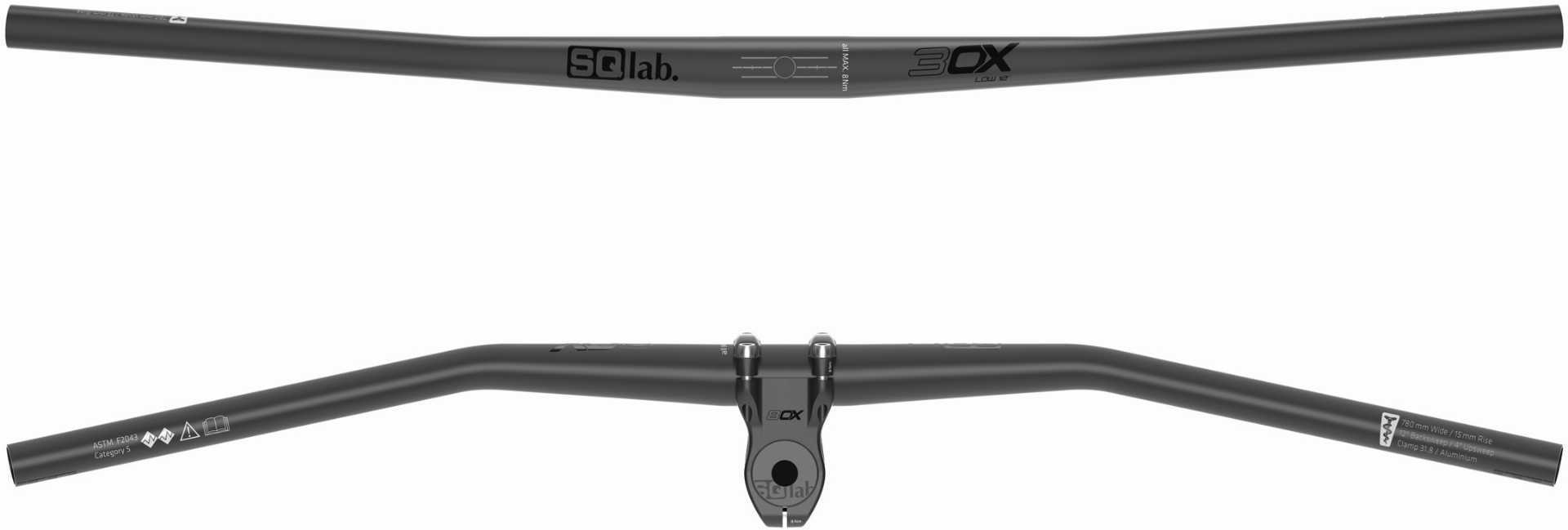 SQlab Lenker 3OX Alu Low Rise 12