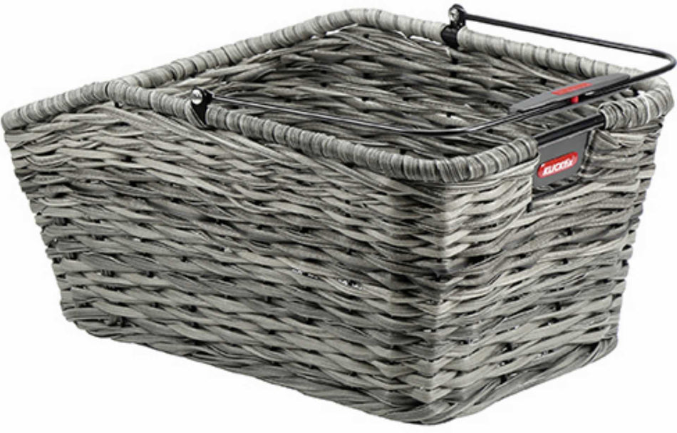KLICKfix Structura GT Hinterradkorb Korbklip schilf grau