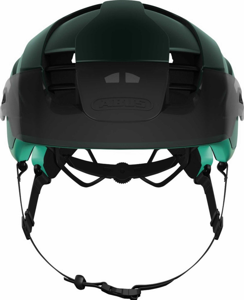 Abus Montrailer Helm smaragd green