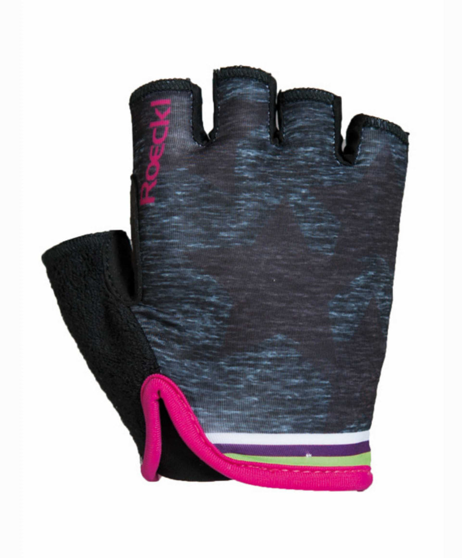 Roeckl Rad Kids/Youngsters Tivoli Handschuhe kurz schwarz