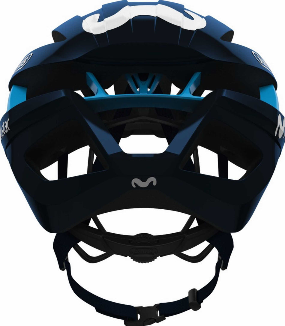 Abus Aventor Helm Movistar blau M (54-58cm)