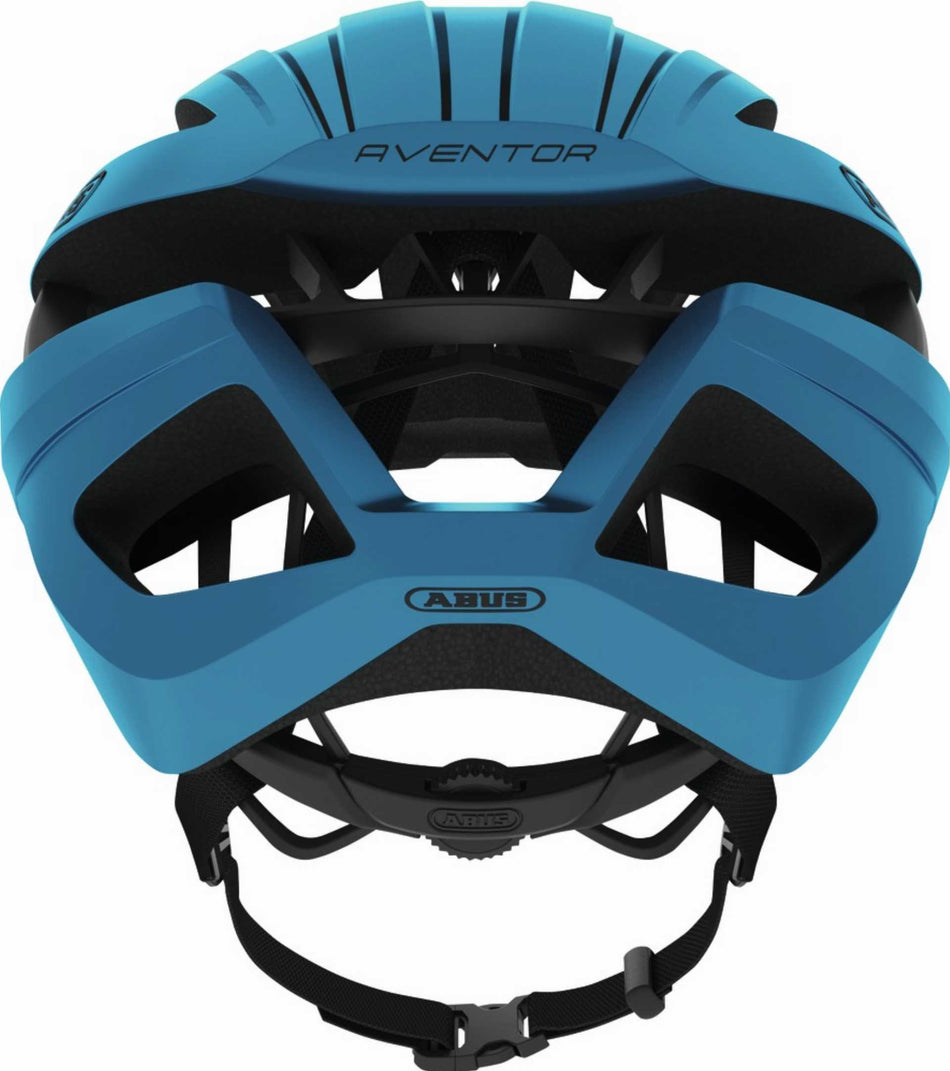 B-Ware - Abus Aventor Helm steel blue (Gebrauchtware)