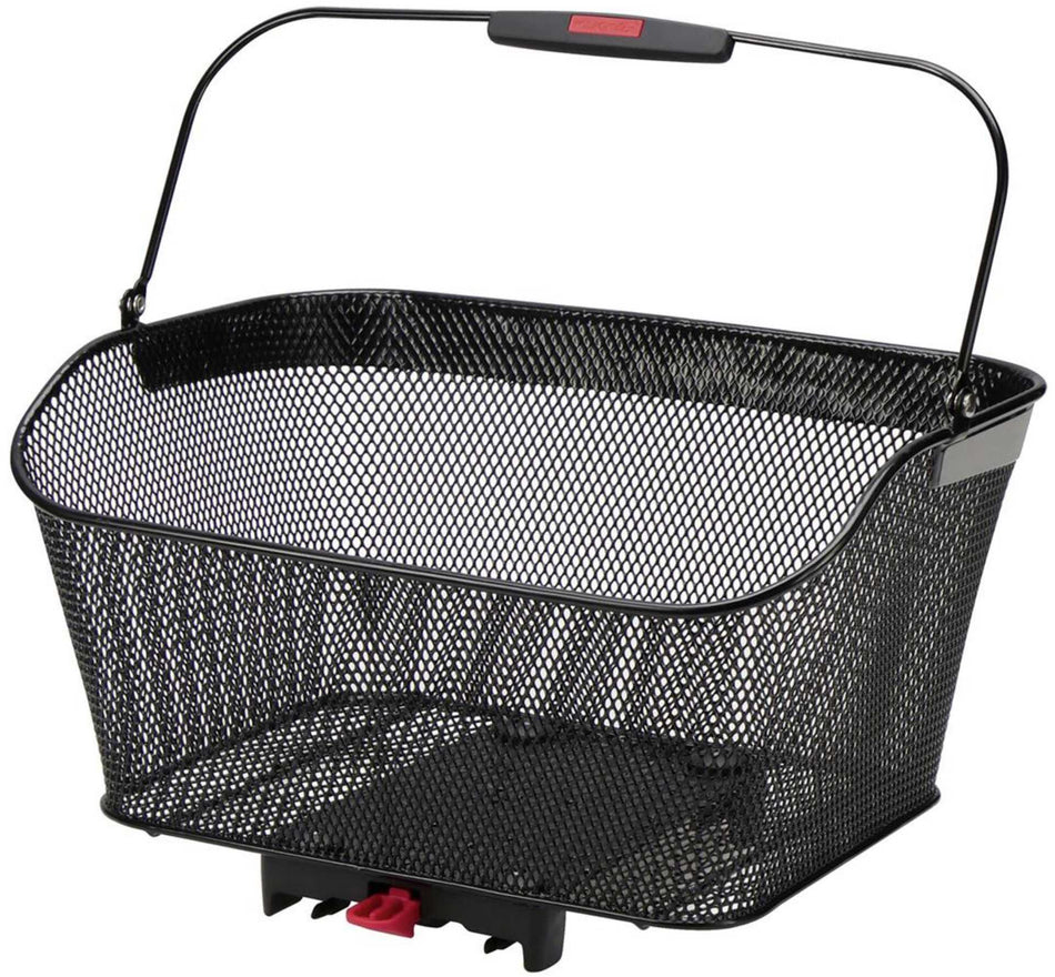 KlickFix City reflect Racktime Hinterradkorb schwarz