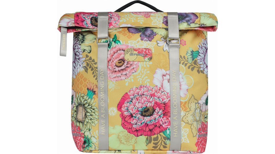 Basil Bloom Field Mik Hinterradtasche yellow 28 - 35 L