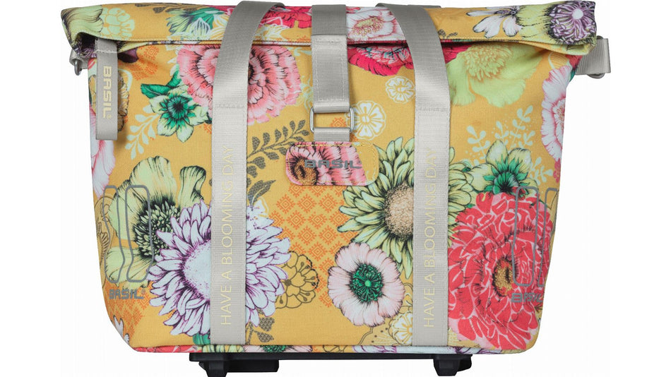 Basil Bloom Field KF-hook Mik Gepäckträgertasche yellow 8 - 11 L