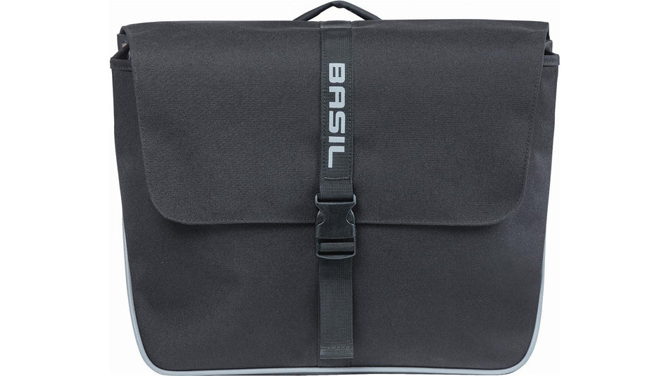 Basil Forte Mik Hinterradtasche schwarz/schwarz 35 L