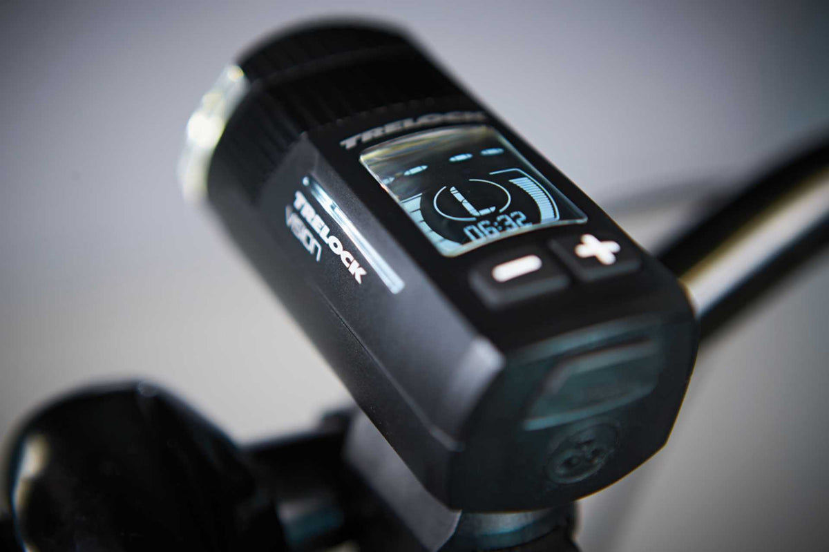 trelock fahrradcomputer Trelock LS 760 I-GO® VISION Akkufrontleuchte 100 Lux schwarz – Biketech24