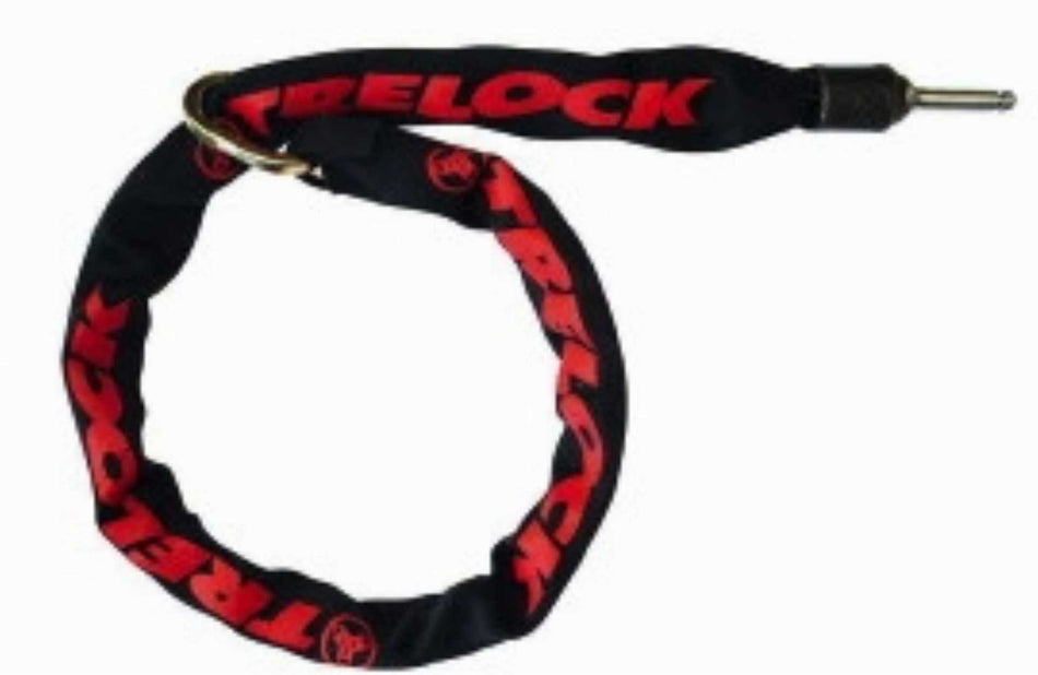 Trelock ZR 455 Anschließkette 8 mm Kettenglied mit Tasche schwarz