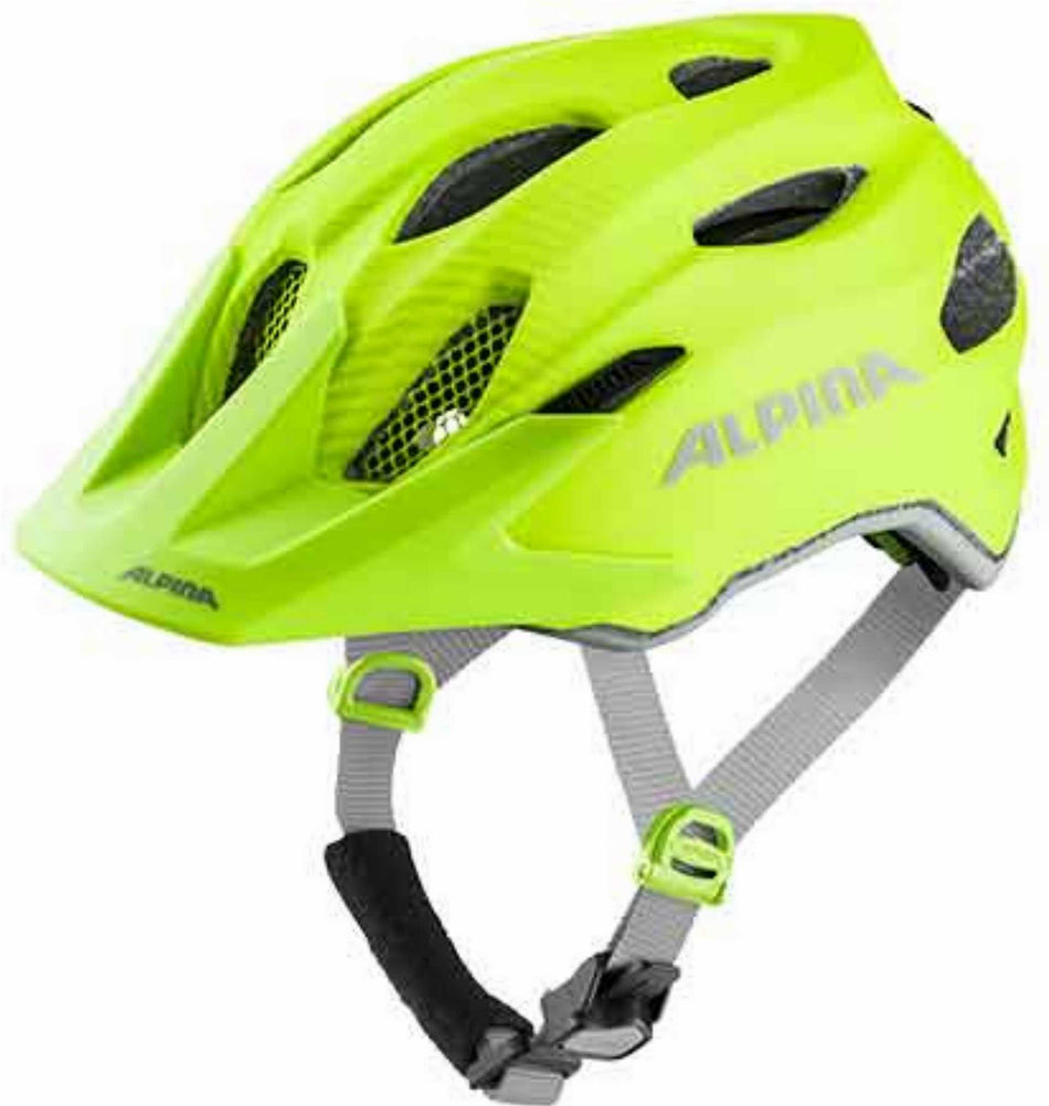 Alpina Carapax Junior Flash Kinder-Helm be visible 51-56 cm