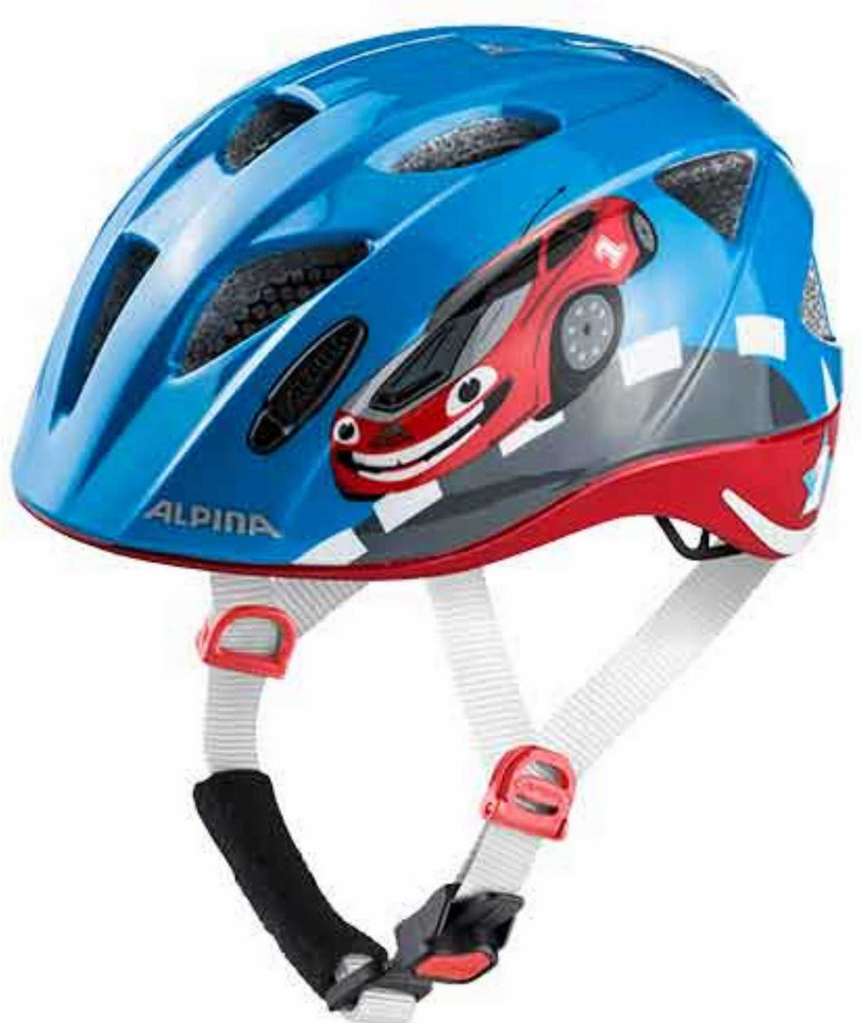 Alpina Ximo Flash Kinder-Helm Red Car (Gebrauchtware)