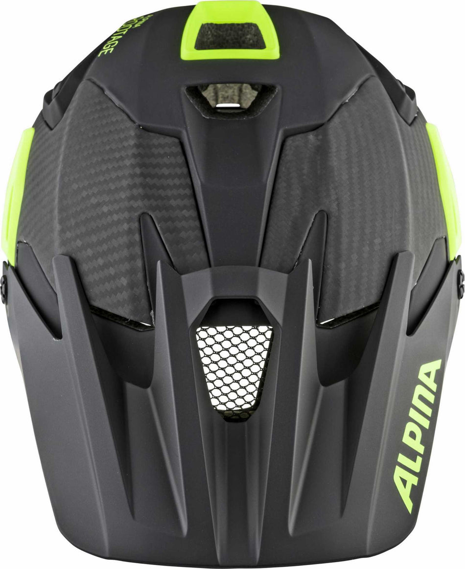 Alpina Rootage Helm black-neon-yellow
