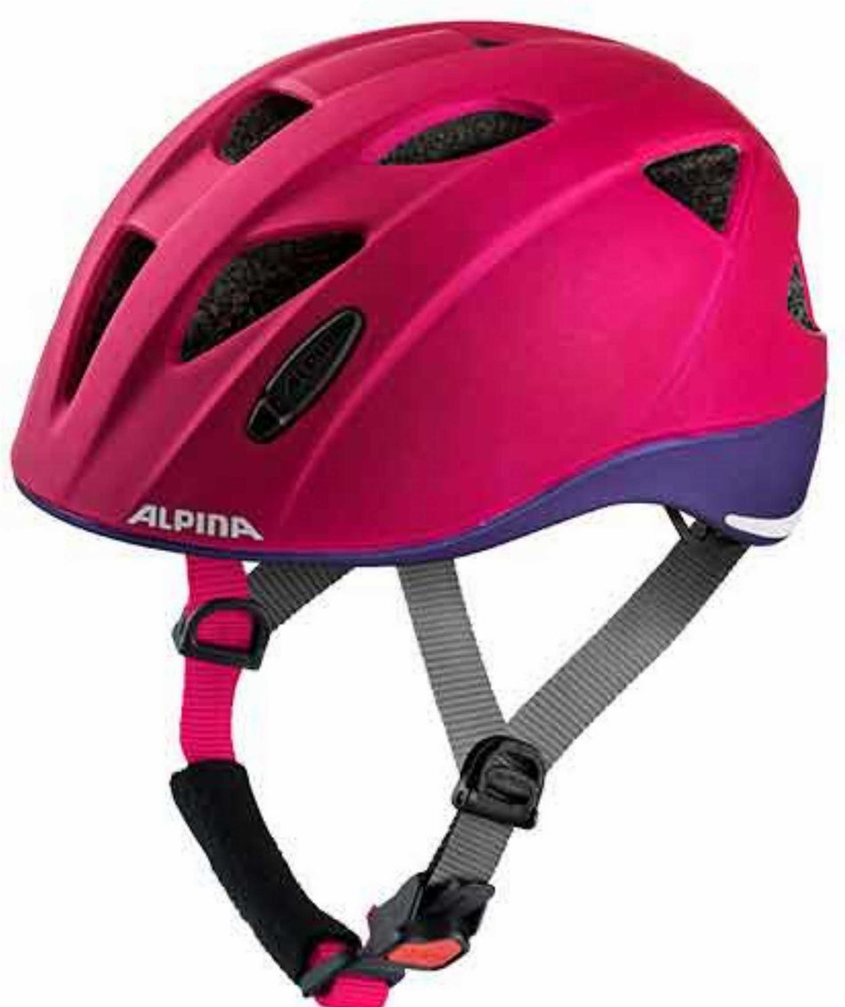 Alpina Ximo L.E. Kinder-Helm deeprose-violet matt