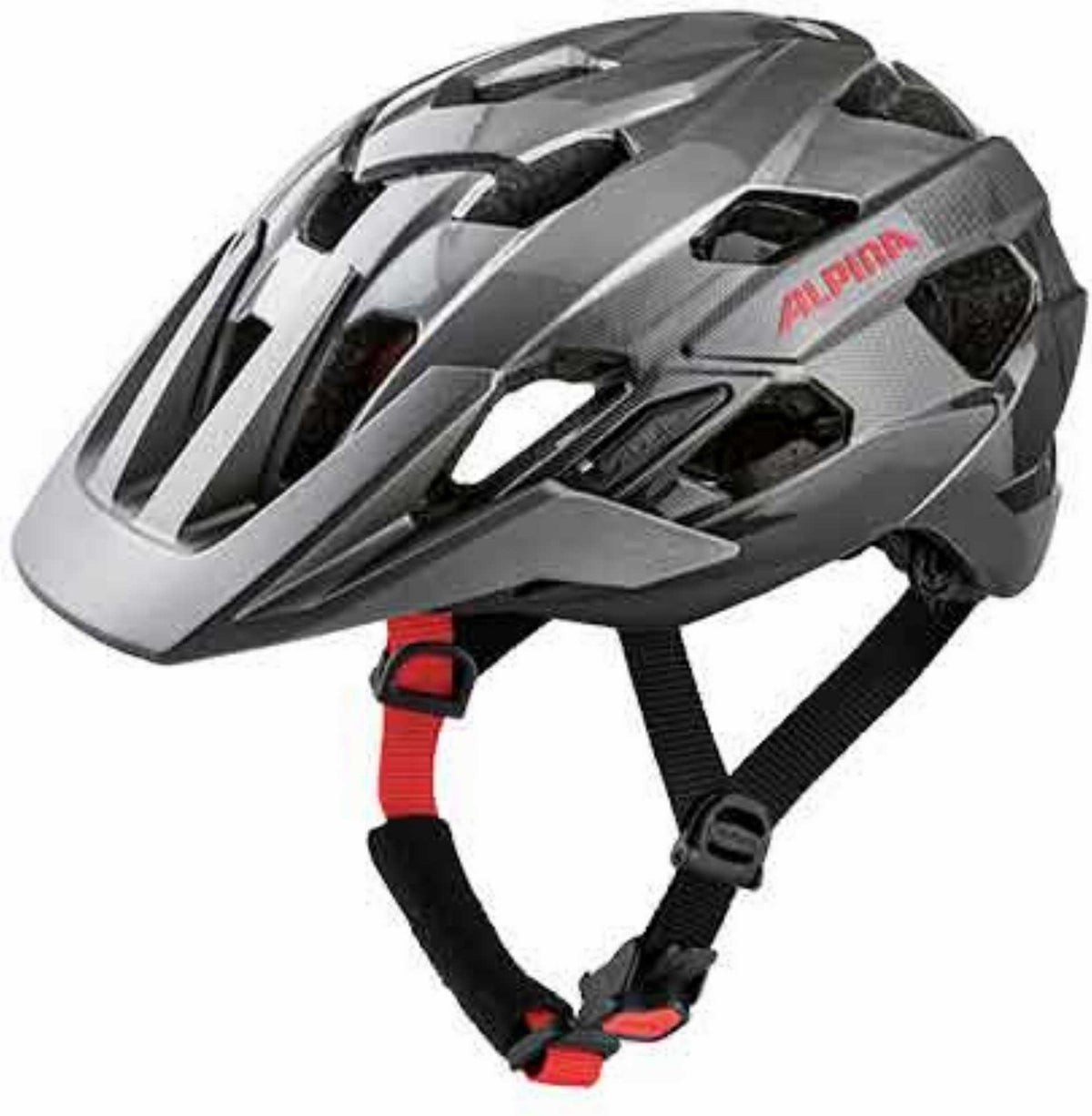 Alpina Anzana Helm darksilver-blk-red – Biketech24