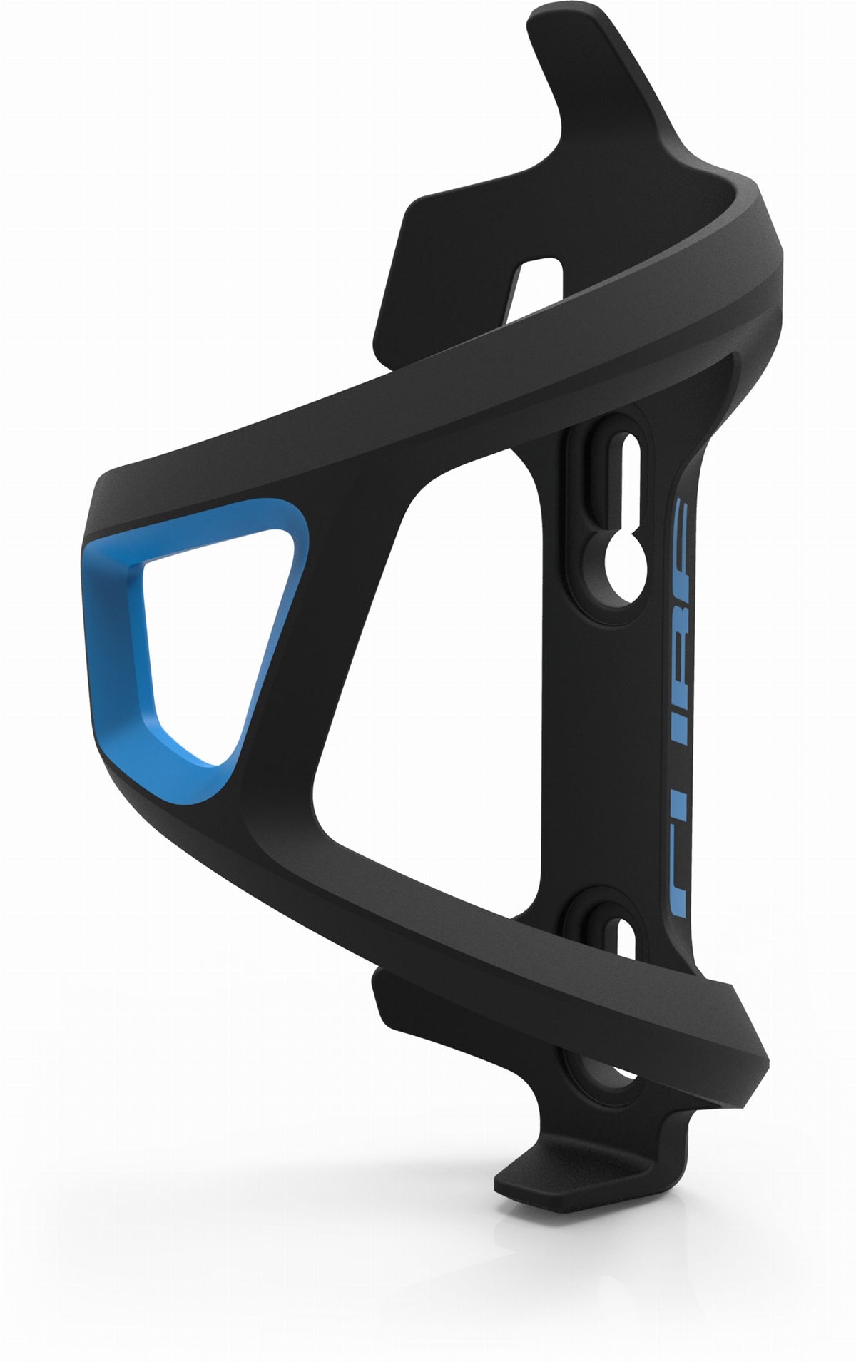 Cube HPP Left-Hand Sidecage Flaschenhalter black ́n ́blue