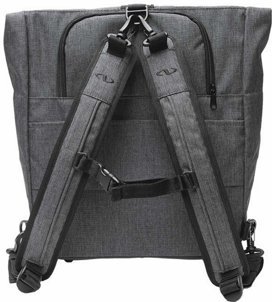 Norco Portree Gepäckträgertasche tweed grey