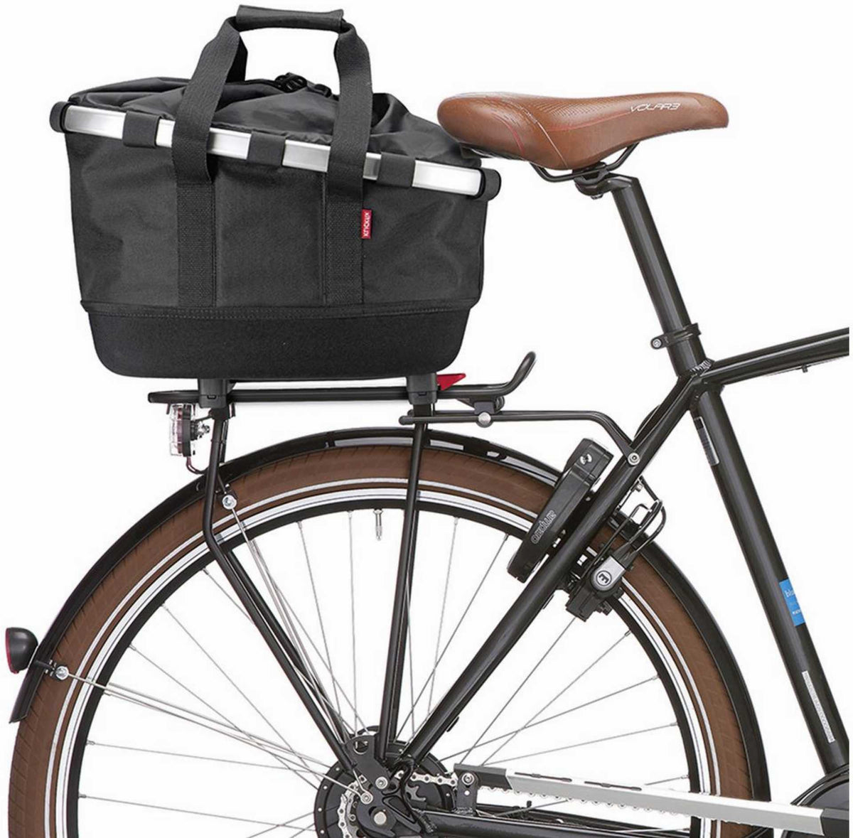 reisenthel fahrradtasche gepäckträger e bike Klickfix Reisenthel Bikebasket GT Gepäckträgertasche mit Aluminumrahme – Biketech24
