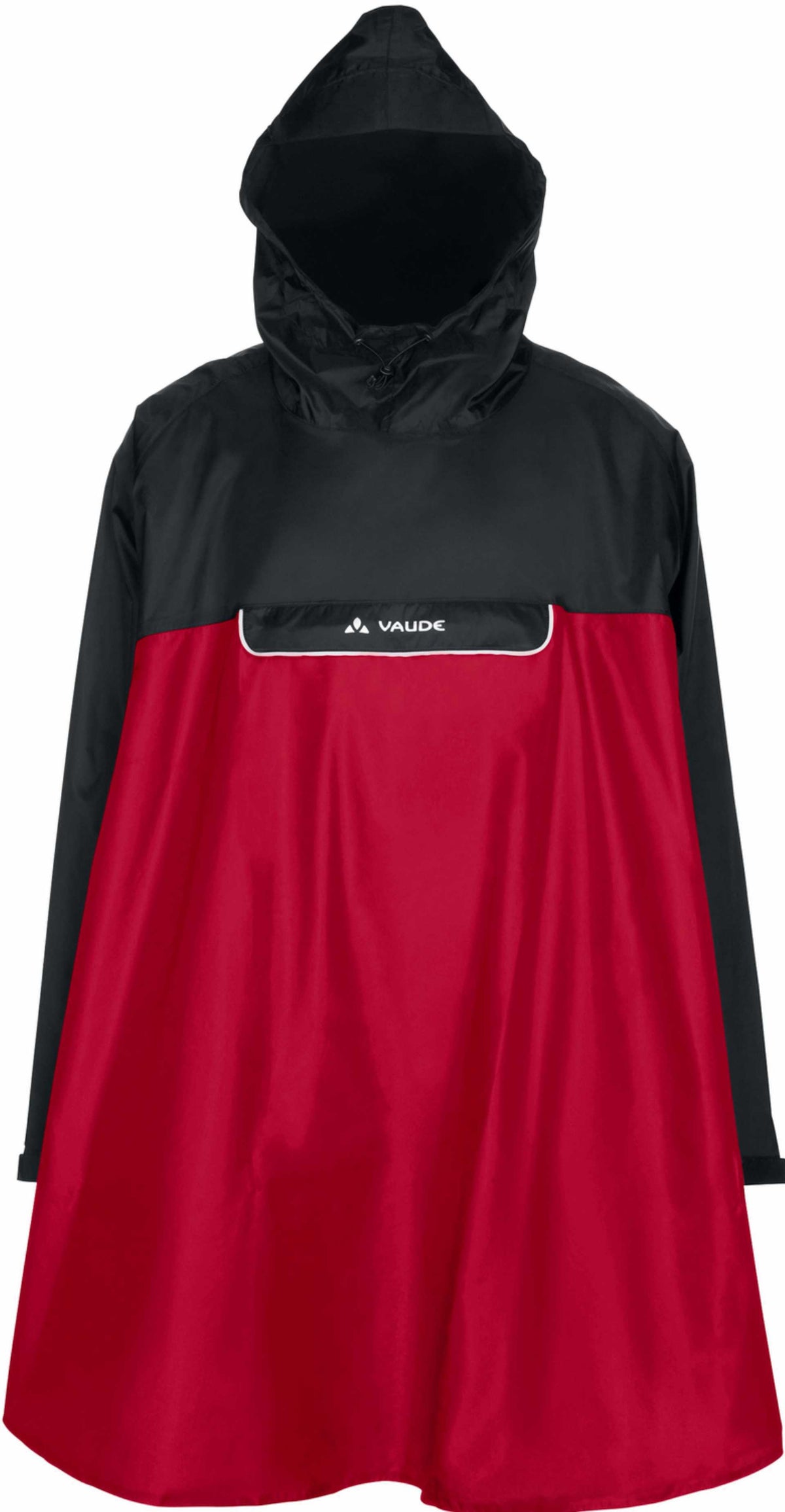 VAUDE Valero Poncho indian red - S