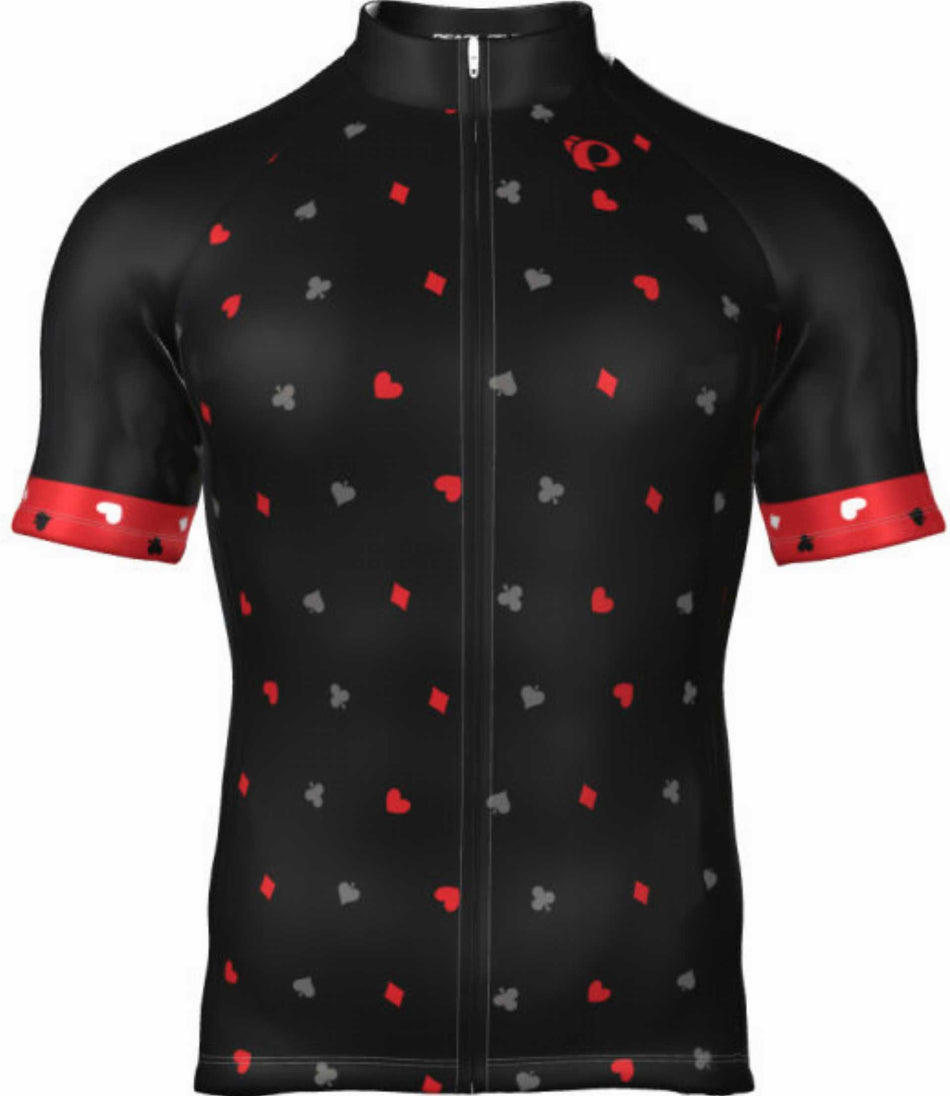 Pearl Izumi Elite Pursuit Ltd Jersey - Eu Card Play Black, Torch Red, Smoked Pearl