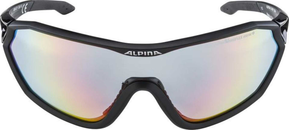 Alpina S-WAY L Brille black matt QVMRB+