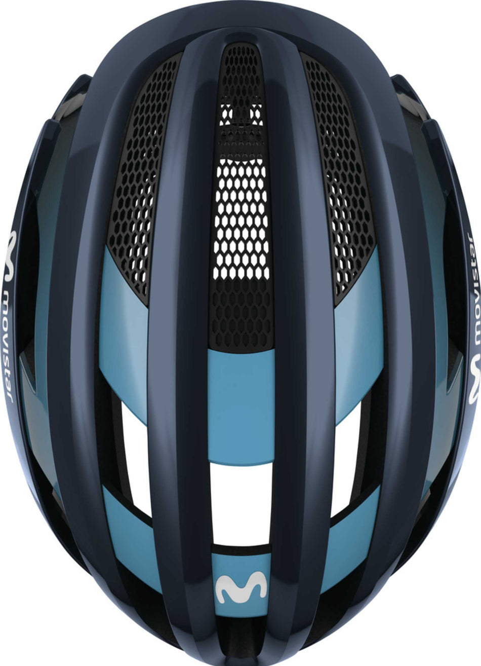 Abus Airbreaker Helm Movistar Team