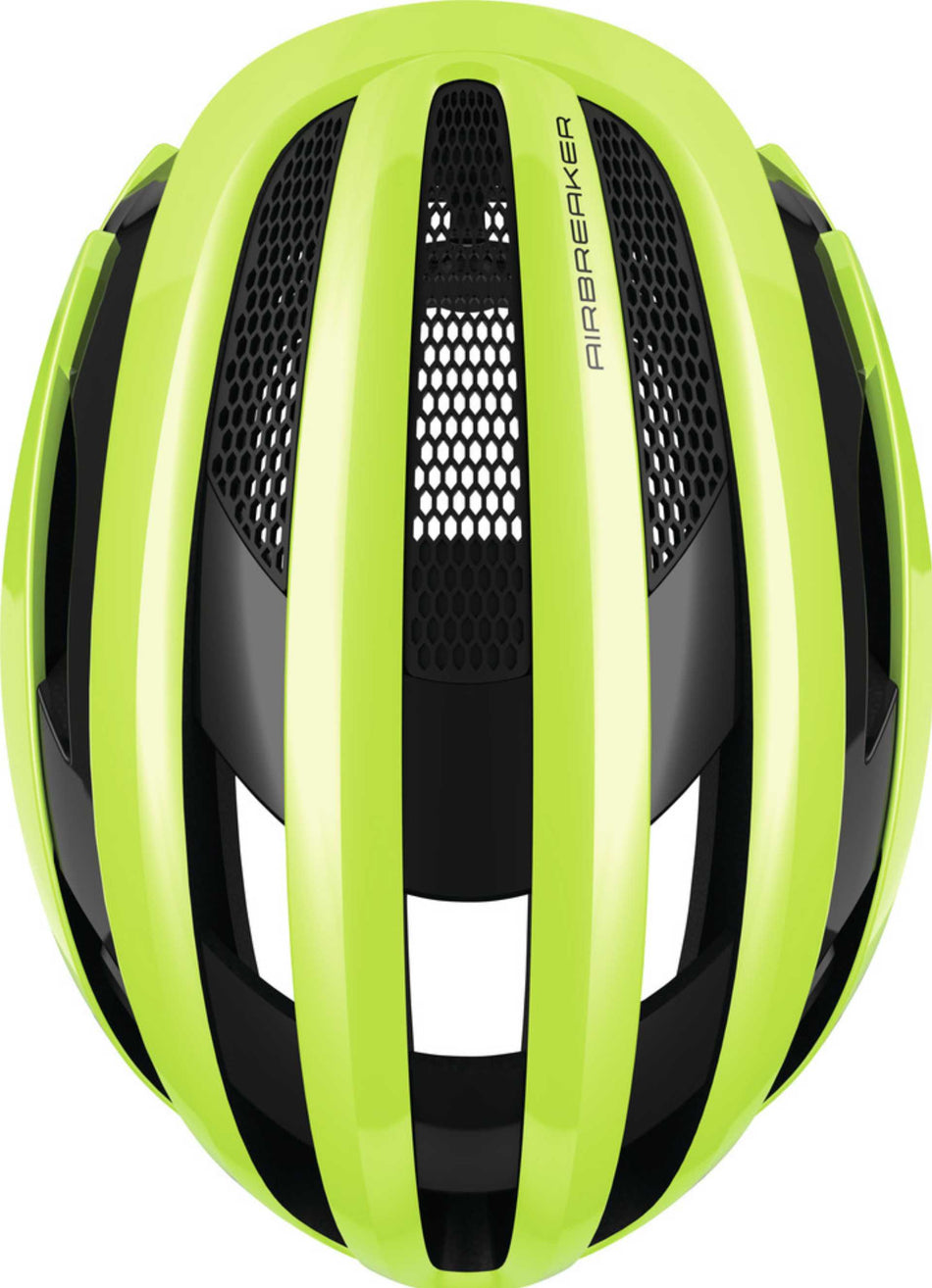 Abus Airbreaker Helm neon yellow