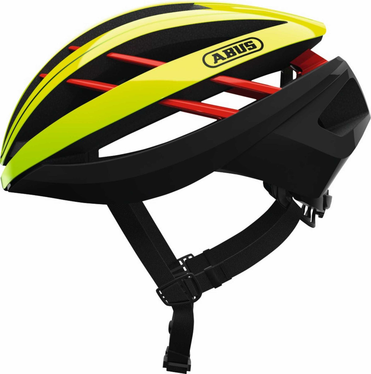 Abus Aventor MIPS Rennrad-Helm neon yellow – Biketech24