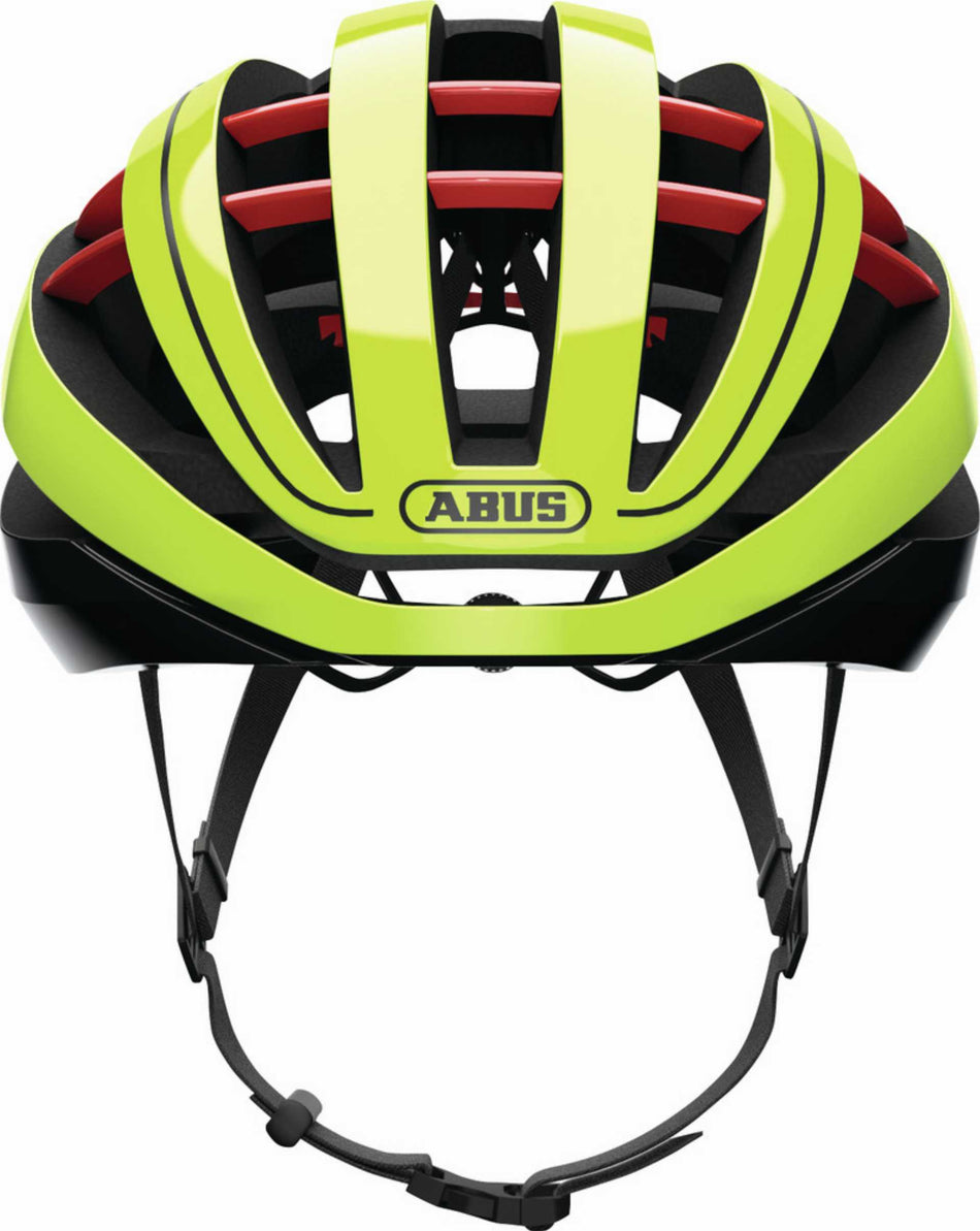 Abus Aventor Helm neon yellow