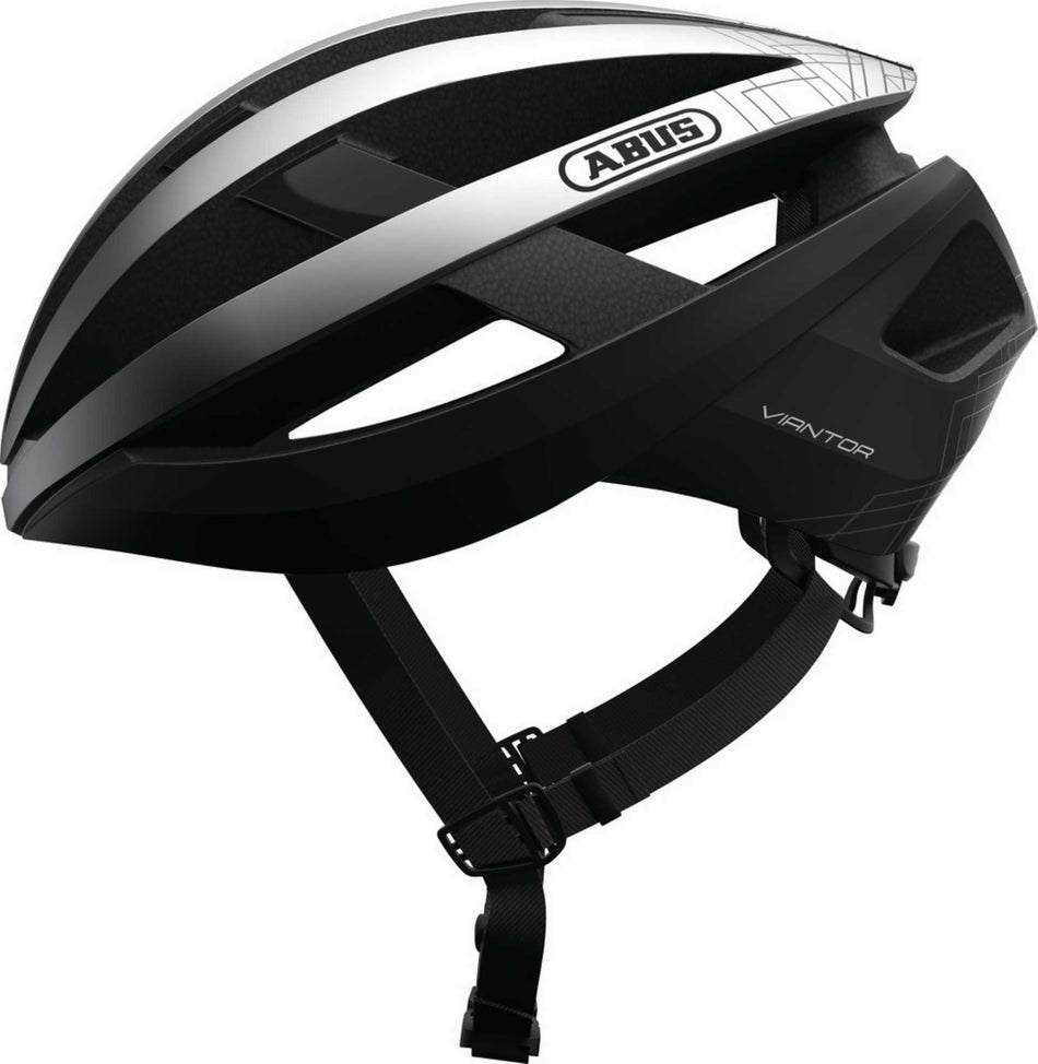 Abus Viantor Helm gleam silver