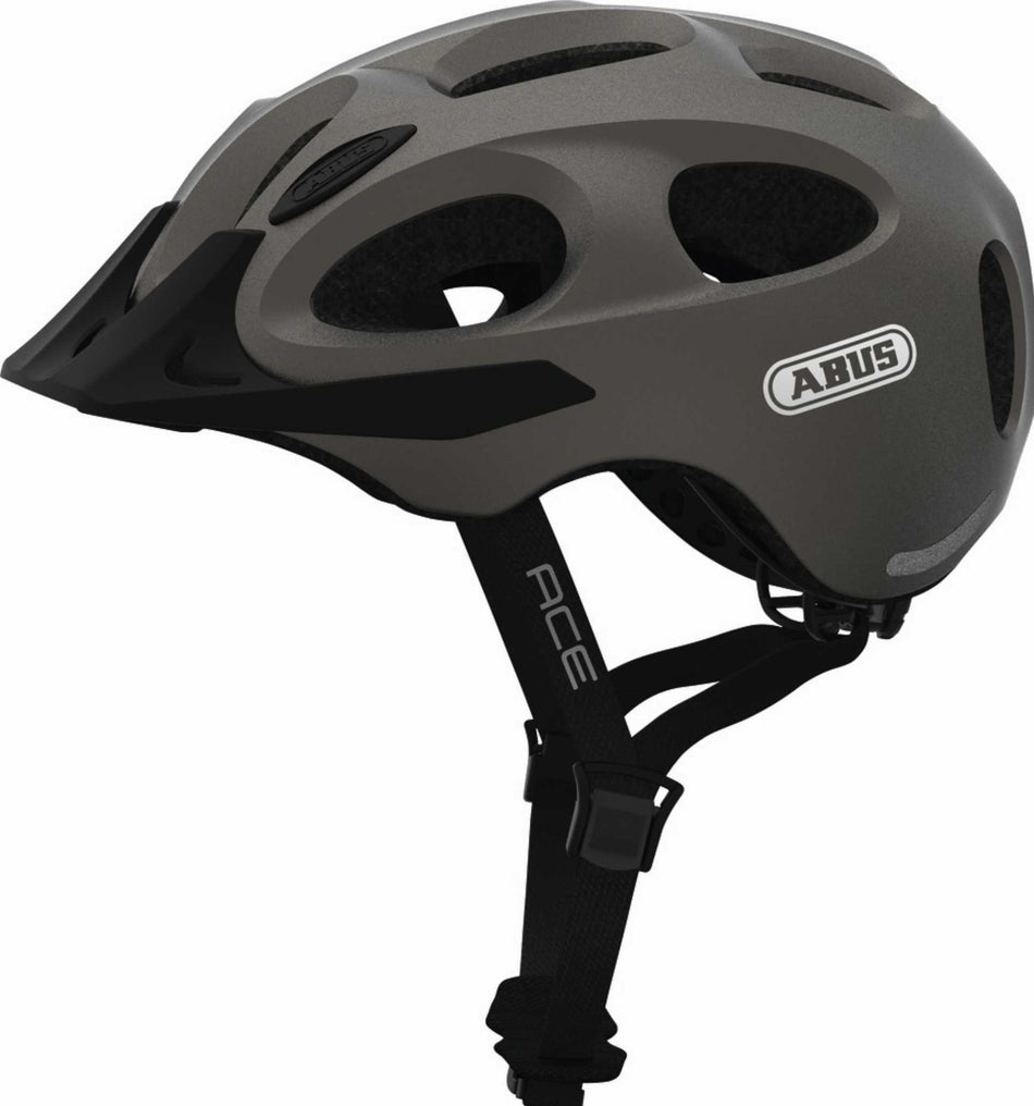 Abus Youn-I ACE Helm metallic silver matt