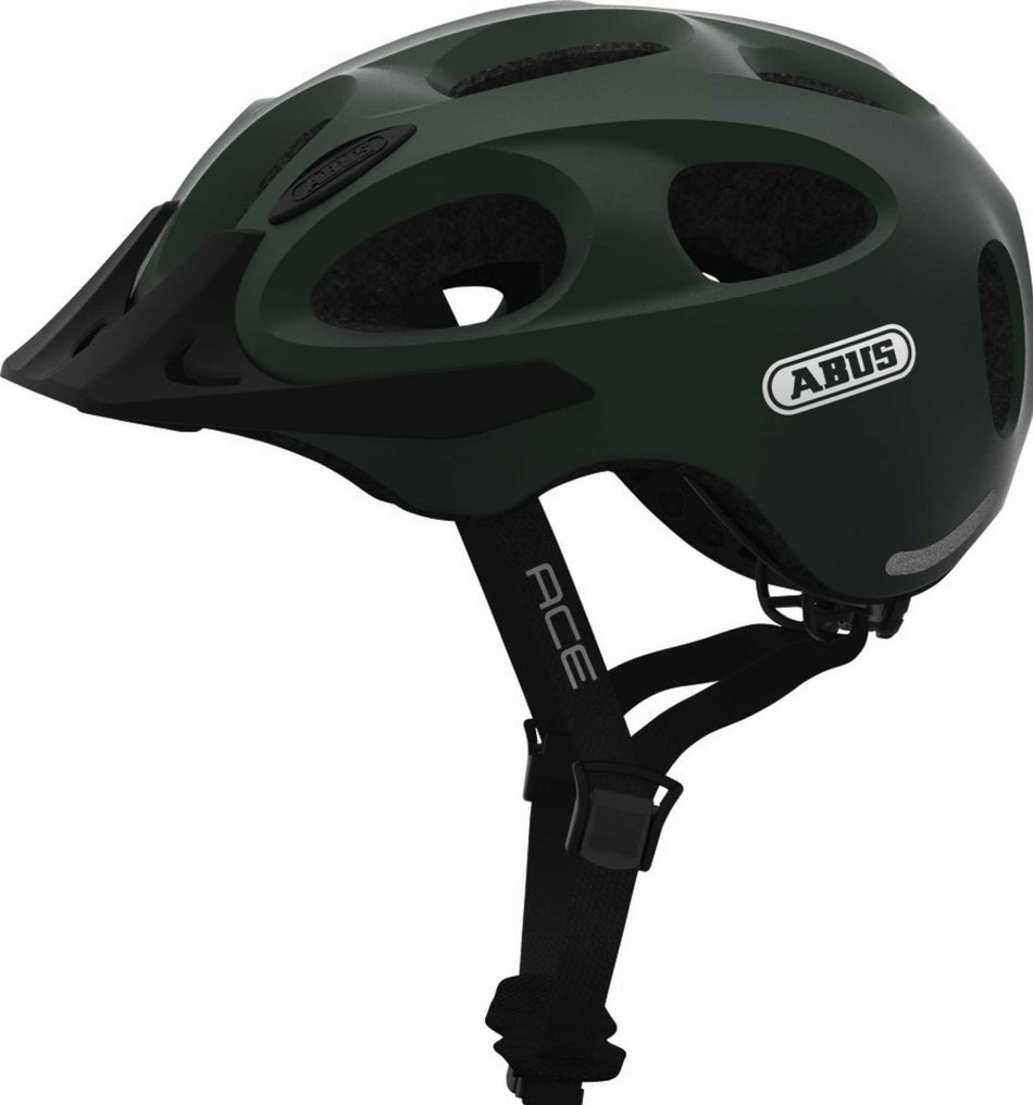 Abus Youn-I ACE Helm metallic green matt