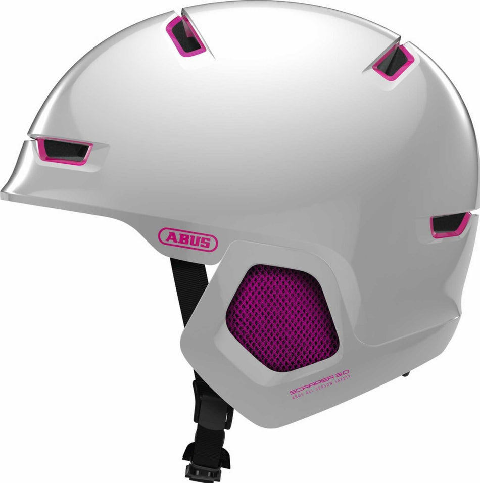 Abus SCRAPER 3.0 ERA Helm pearl white