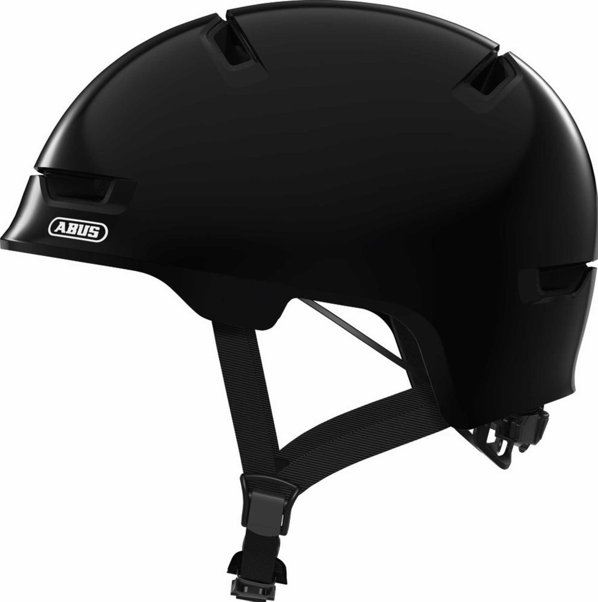 B-Ware - Abus SCRAPER 3.0 KID Helm shiny black (Gebrauchtware) - M