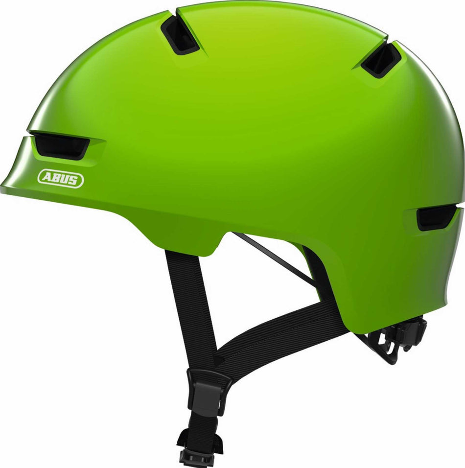 Abus SCRAPER 3.0 KID Helm shiny green
