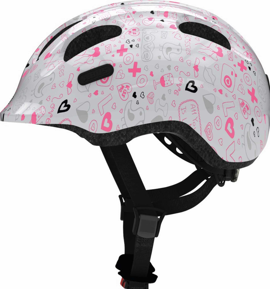 Abus Smiley 2.1 Helm white crush