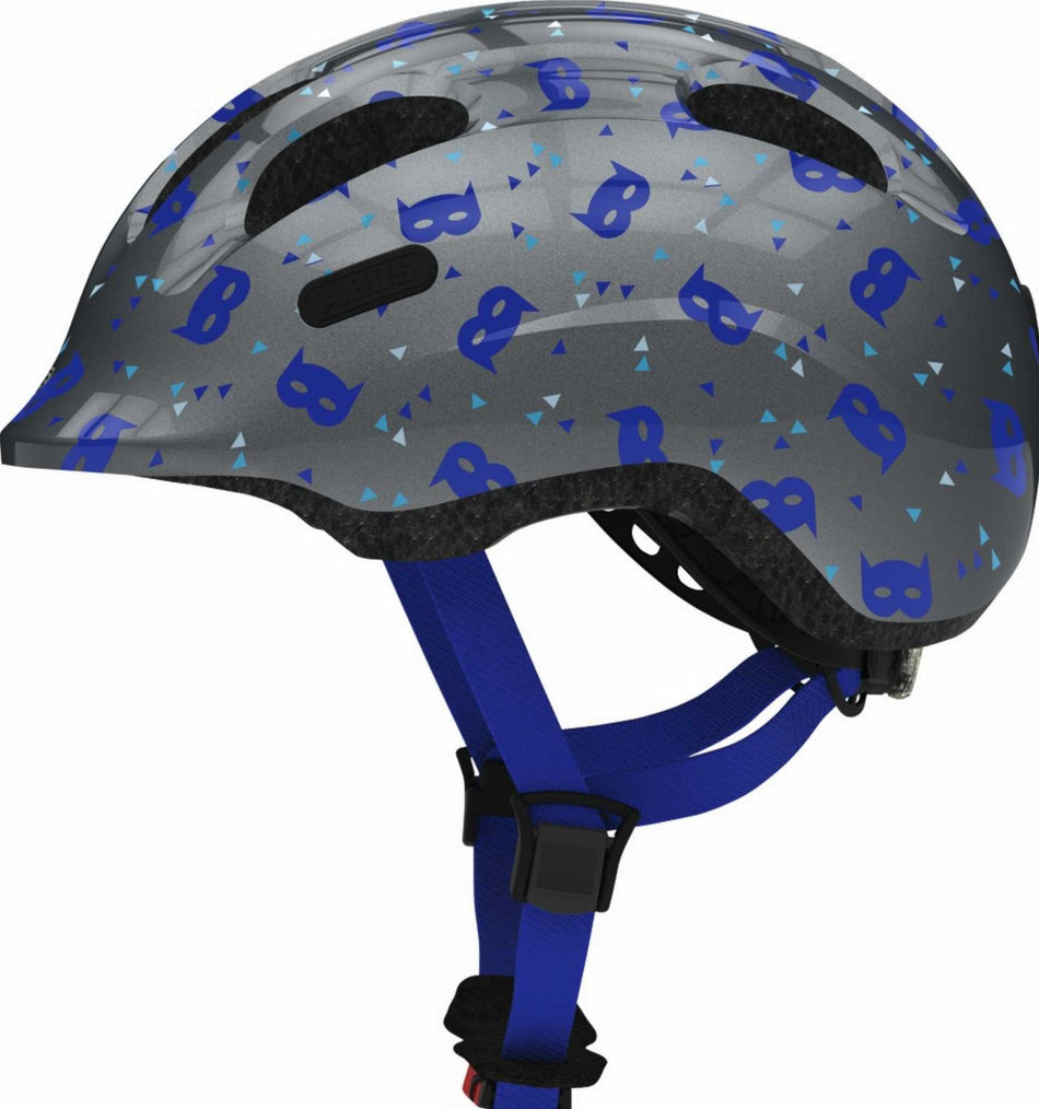 Abus Smiley 2.1 Helm blue mask