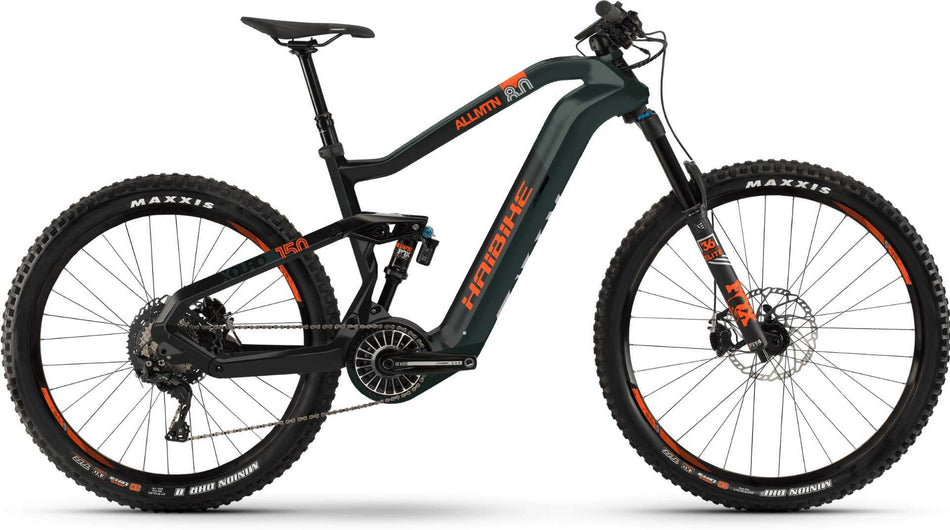 Haibike XDURO AllMtn 8.0 E-Bike 29" Olive/Carbon/Orange matt