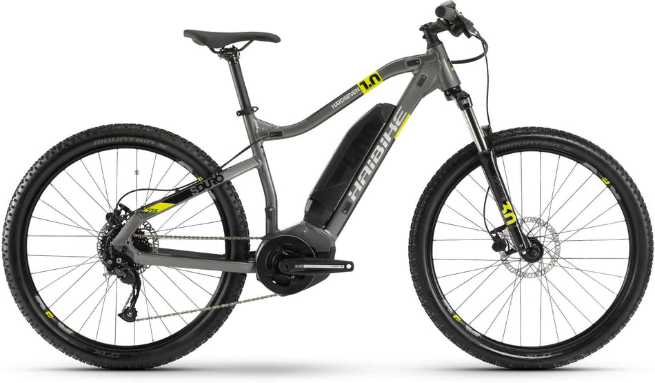 Haibike SDURO HardSeven 1.0 E-Bike 27,5" Titan/Lime/Schwarz