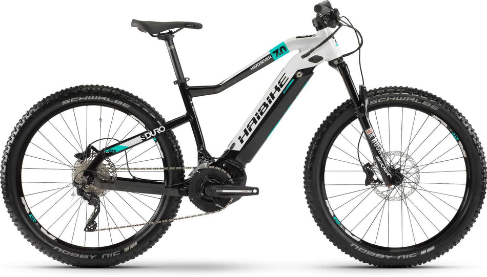 Haibike SDURO HardSeven 7.0 E-Bike 27,5" Schwarz/Grau/Türkis