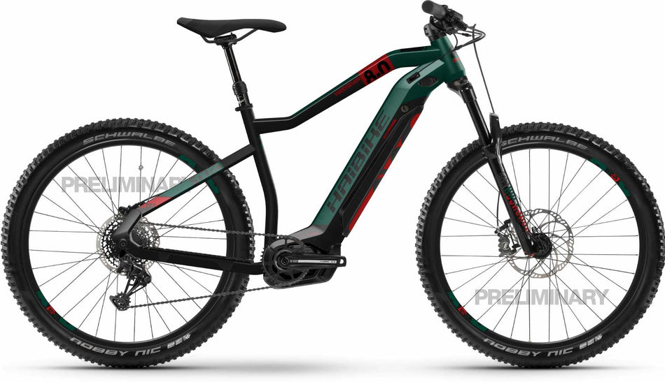 Haibike SDURO HardSeven 8.0 E-Bike 27,5" Schwarz/Kingston/Rot