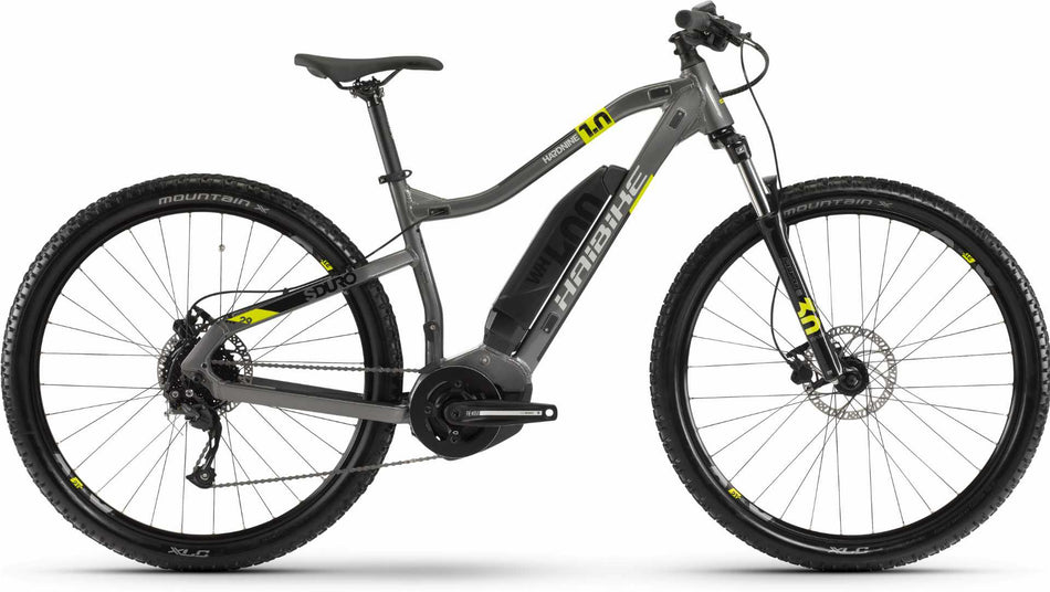 Haibike SDURO HardNine 1.0 E-Bike 29" Titan/Lime/Schwarz