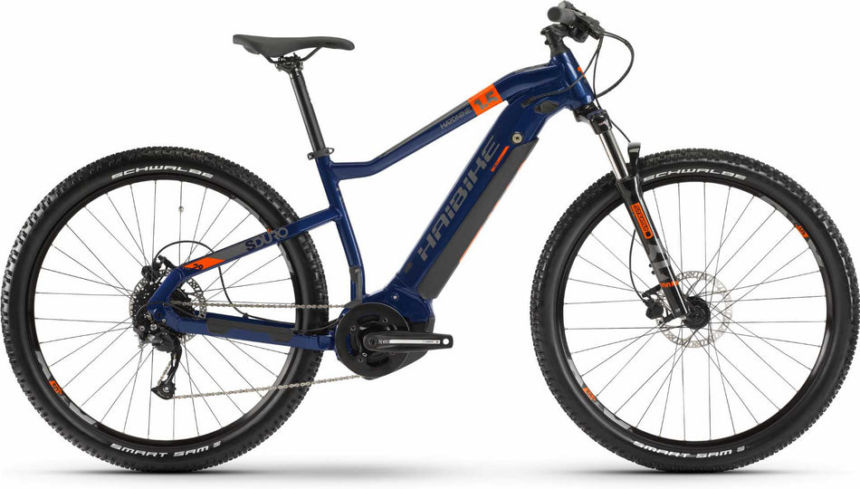 Haibike SDURO HardNine 1.5 E-Bike 29" Blau/Orange/Titan