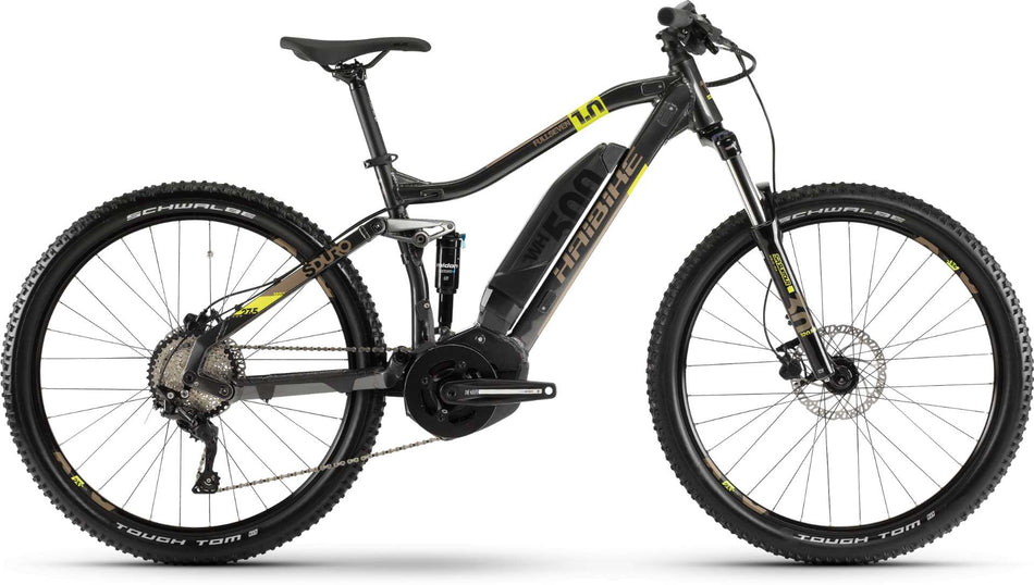 Haibike SDURO FullSeven 1.0 E-Bike 27,5" Anthrazit/Lime/Sand