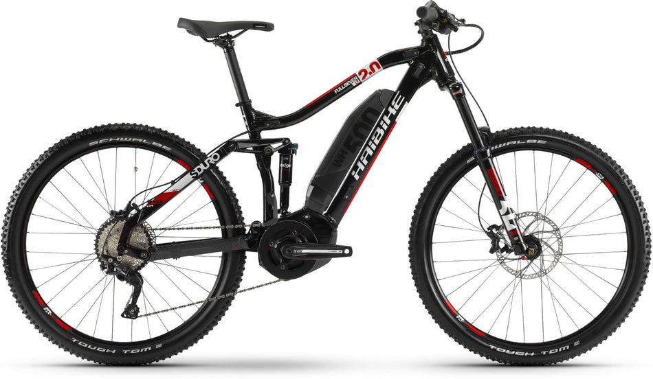 Haibike SDURO FullSeven LT 2.0 E-Bike 27,5" Schwarz/Weiß/Rot