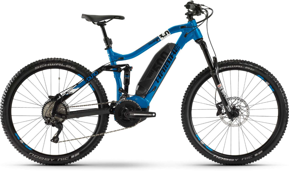 Haibike SDURO FullSeven LT 3.0 E-Bike 27,5" Blau/Weiß/Schwarz