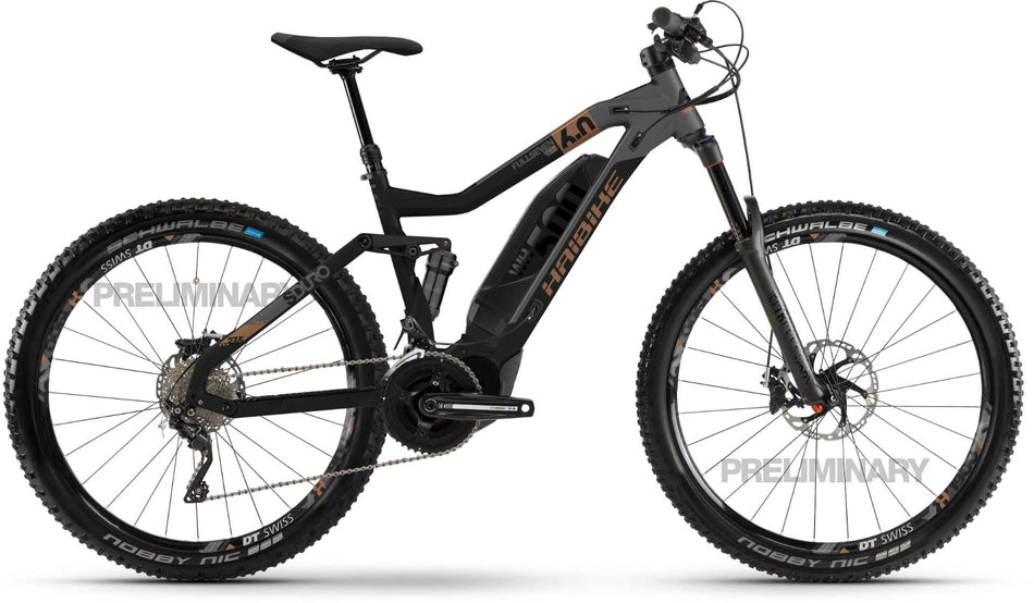 Haibike SDURO FullSeven LT 6.0 E-Bike 27,5" Schwarz/Grau/Bronze