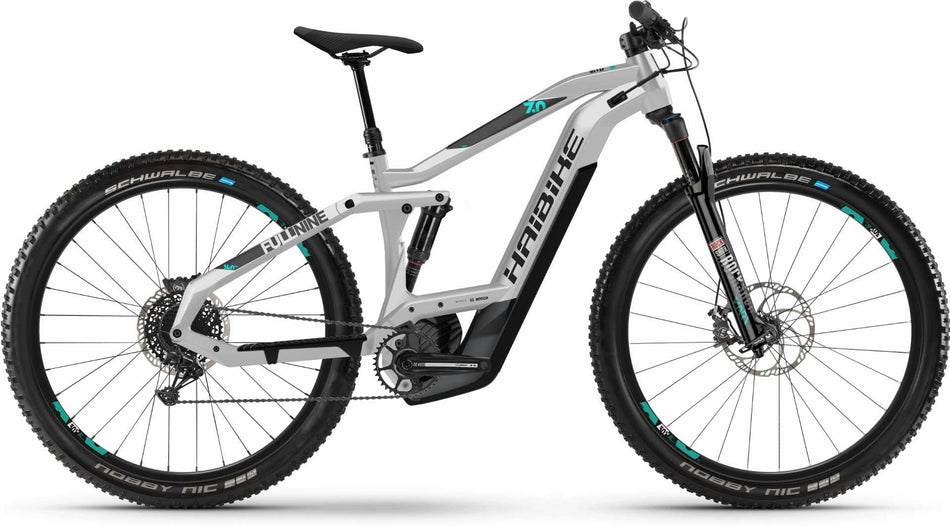 Haibike SDURO FullNine 7.0 E-Bike 29" Schwarz/Grau/Türkis