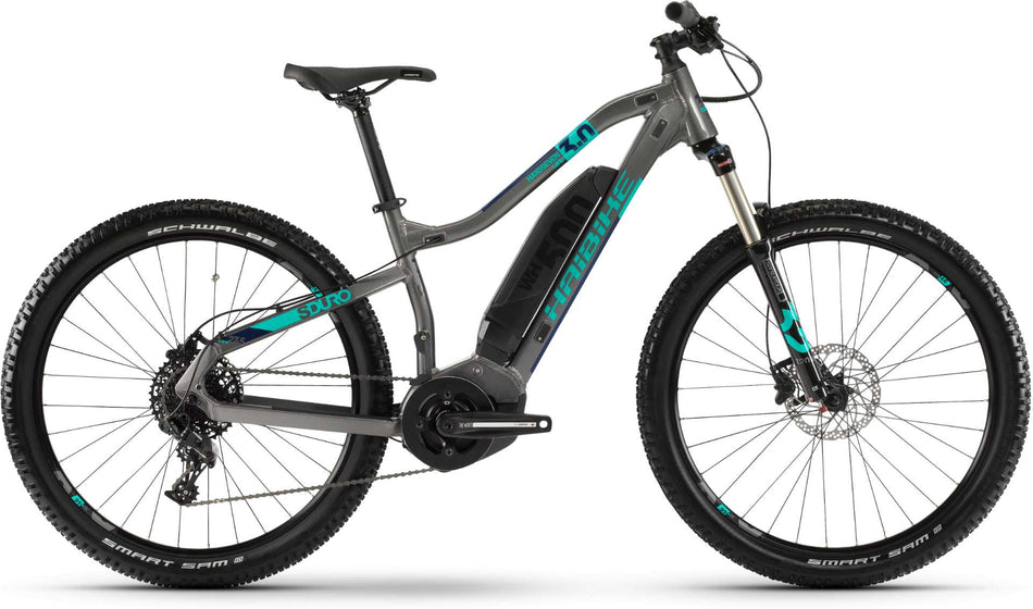 Haibike SDURO HardSeven Life 3.0 E-Bike 27,5" Titan/Türkis/Blau